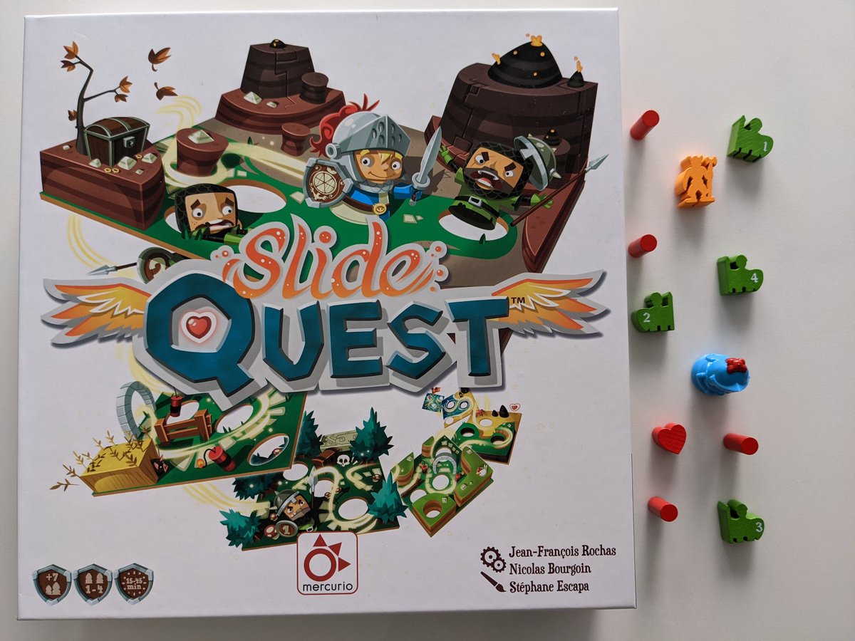 Madresdesterra2's tweet photo. #hoyjugamos a #slidequest de @Mercurio_Juegos
Un juego de #destreza #cooperativo #apartirde7años en el que tendremos que ayudar al #caballero a recuperar el castillo ¿Pasas a verlo? ⏬
https://t.co/Nz2RL0ErY8
#boardgames #juegosdemesa #juegos #juegodemesa #juegocooperativo https://t.co/rm05NsLilm