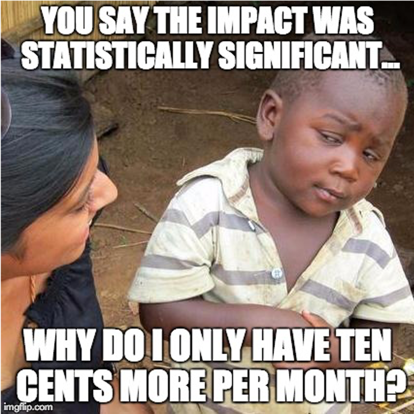 If it's not in the method, it's in whether it actually matters. Always ask about effect sizes in a unit that has some concrete meaning.