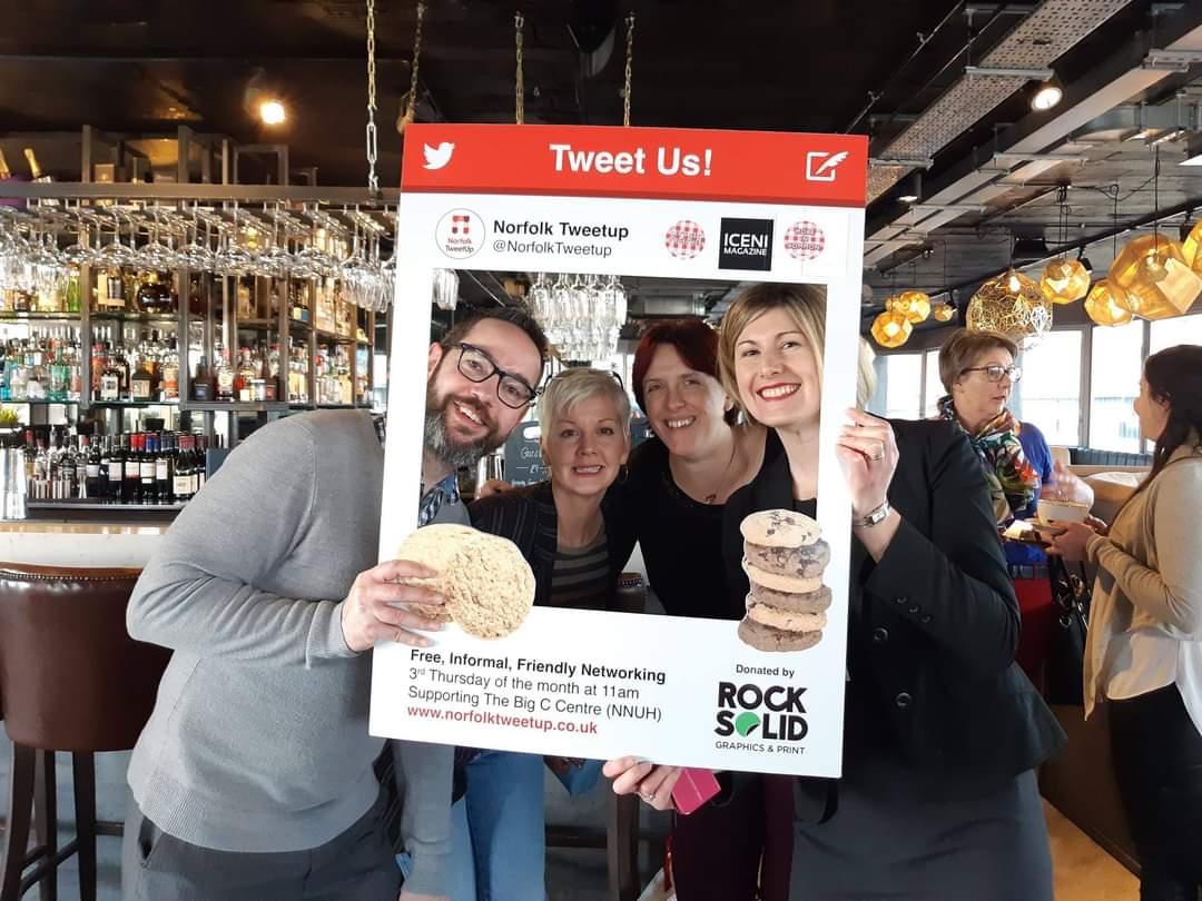 NorfolkTweetup's tweet photo. So good to see these photos from 2 years ago #networkingwithfriends @Speccy_Dave @TheDuckorator @FaceFaceFinance @IFANorfolk hosted by @RooftopNorwich #Norwich https://t.co/poJ1wJDhSq