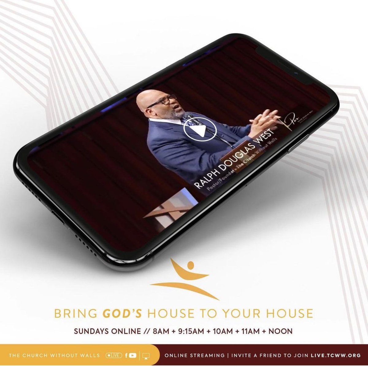 pasralphwest's tweet image. Bring God’s House into Your House and join us for Virtual Worship. Live.tcww.org #beencouraged #Pas45