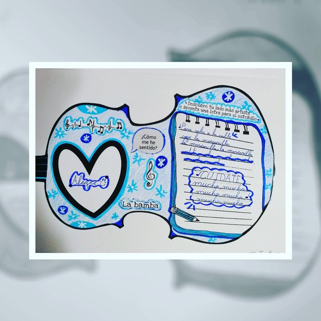 carmenjoseginer's tweet photo. Después de una semana escuchando una música determinada, y tras un trabajo previo, nuestro alumnado nos ofrece creaciones llenas de actualidad, preocupaciones personales, ideas claras y consejos. #entramoscantando @sarafojperalta https://t.co/MTEe0HZDOi