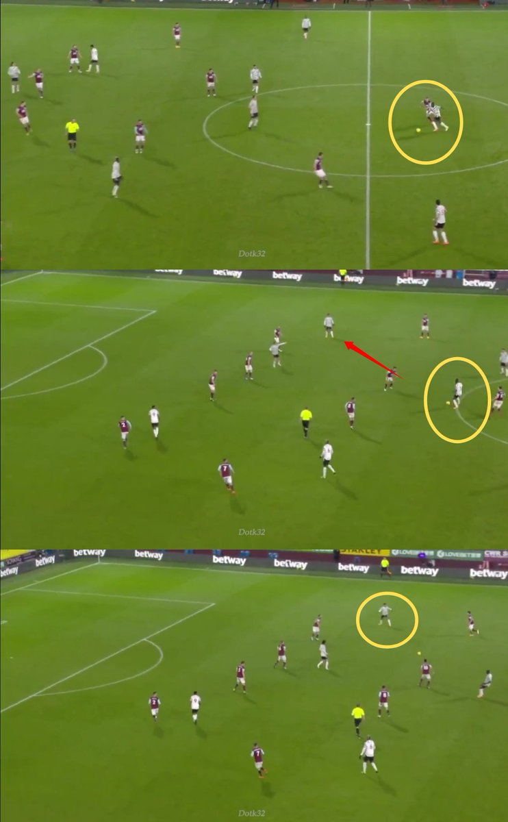 Bailly - Playing out from the back!1 - Bailly drives with the ball aggressively. 2 - Bailly looks forwards instead of to the right and plays a forward pass. 3 - Rashford now receives the ball in a good position.I must say Bailly's ball playing abilities are underrated!