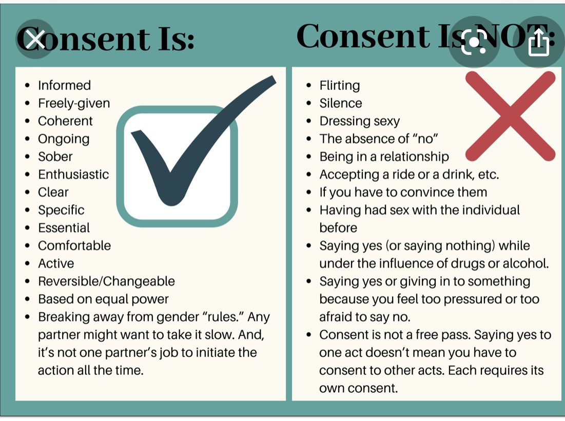 Since a people on here think agreeing to a sleepover is consenting to sex. Here are a few examples of what consent is and is not:
