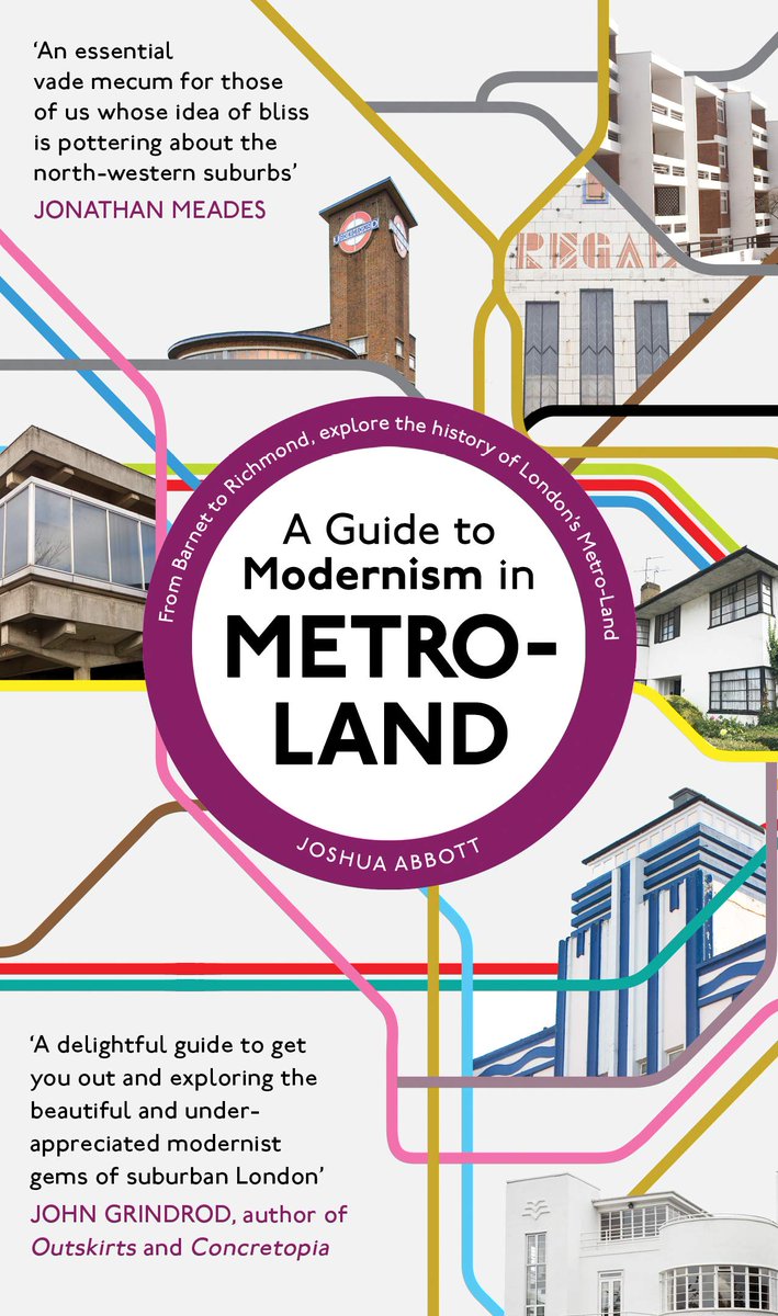 Thank you for coming on our virtual tour today. All these buildings and many more in Brent and elsewhere are featured in our Guide to Modernism in Metro-Land, available here  http://www.modernism-in-metroland.co.uk/the-guide.html 