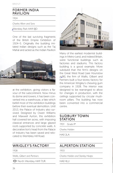Thank you for coming on our virtual tour today. All these buildings and many more in Brent and elsewhere are featured in our Guide to Modernism in Metro-Land, available here  http://www.modernism-in-metroland.co.uk/the-guide.html&nbsp;