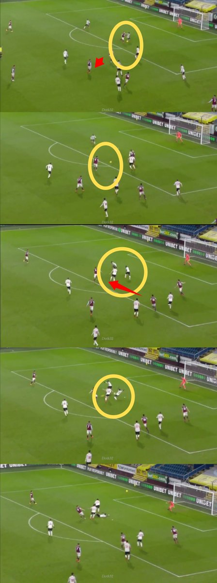 Eric Bailly - Why we love him! 1 - Bailly contests for the first ball, wins it with his foot.2 - It drops to the Burnley player. 3 - He sprints across.4 - Blocks the ball! 5 - Ball goes over the bar.Fantastic commitment!