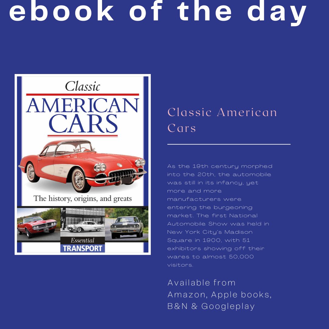 19Character's tweet photo. #cadillac #classicamericancars #cars #classics #character19 #blog
Do you love Classic American Cars? This fabulous ebook tells the story of the great classics.
Find out more in our latest blog:
https://t.co/f3Y7TQD6lg https://t.co/W1GG8Dnu93