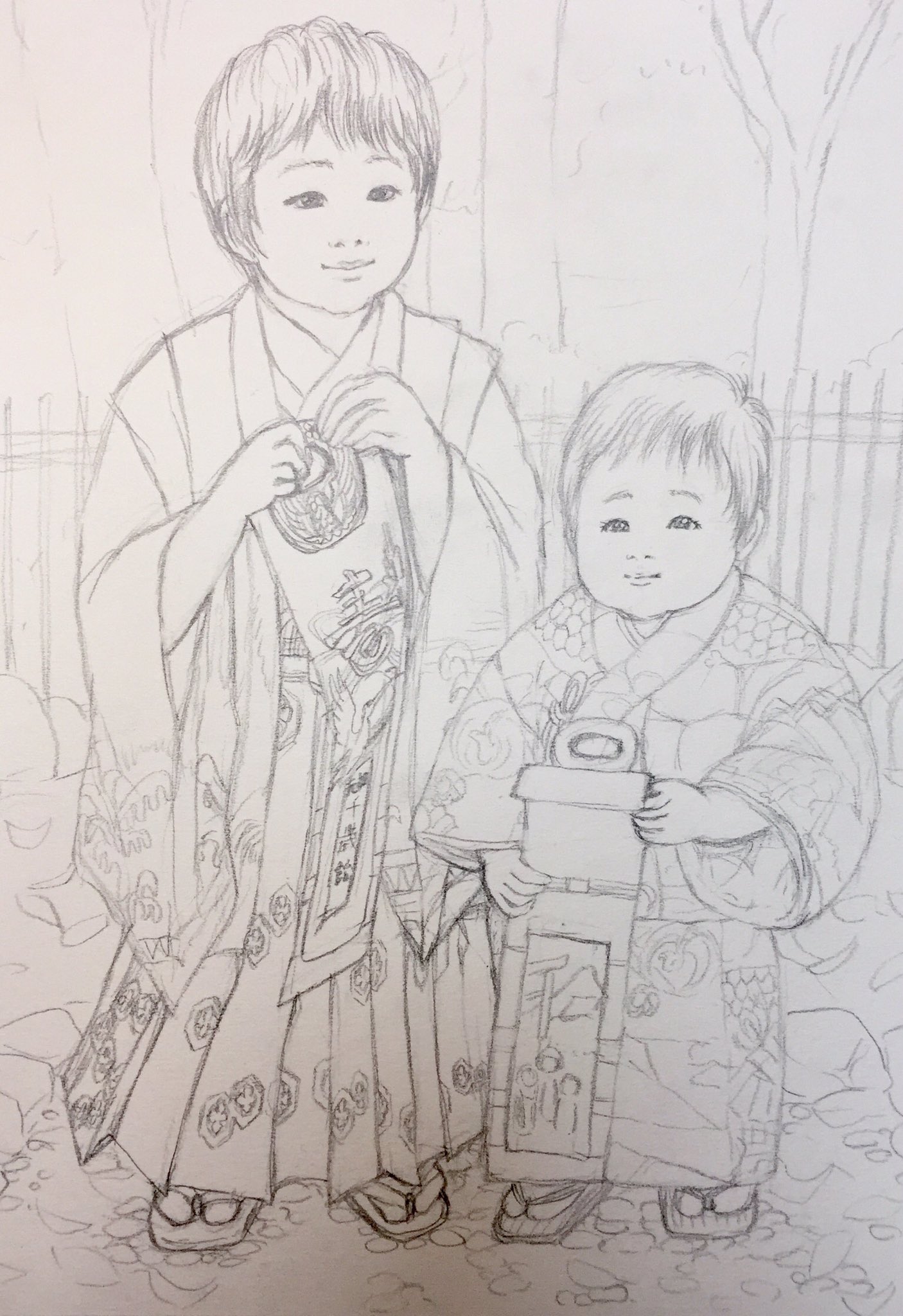 七五三イラスト Twitter Search Twitter