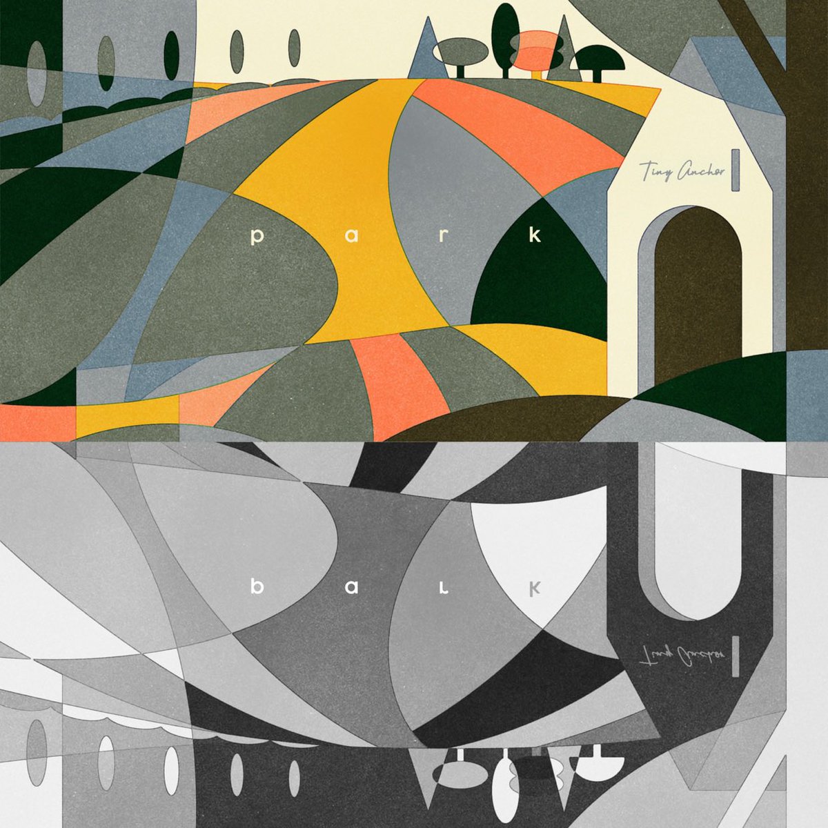 早速 #Nowplaying park - Tiny Anchor (park - Single)