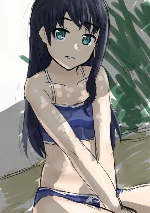 水着練習 