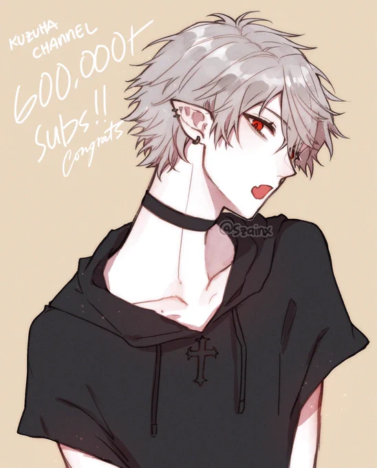 Congrats Kuzuha for reaching 600k!! 🥳
Sketched kuzu in his summer outfit-

#KuzuArt 