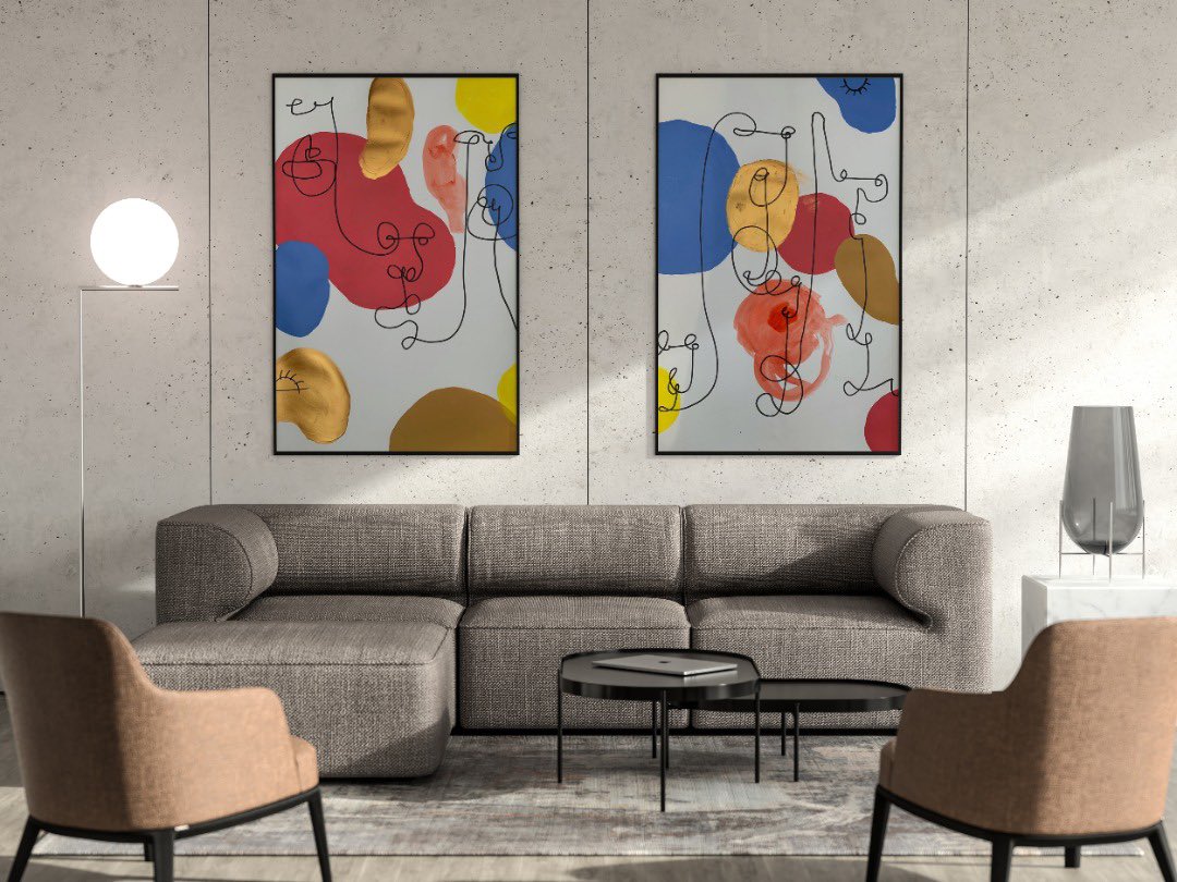 It will cost $0 to help me retweet my abstract painting 🙏🏾