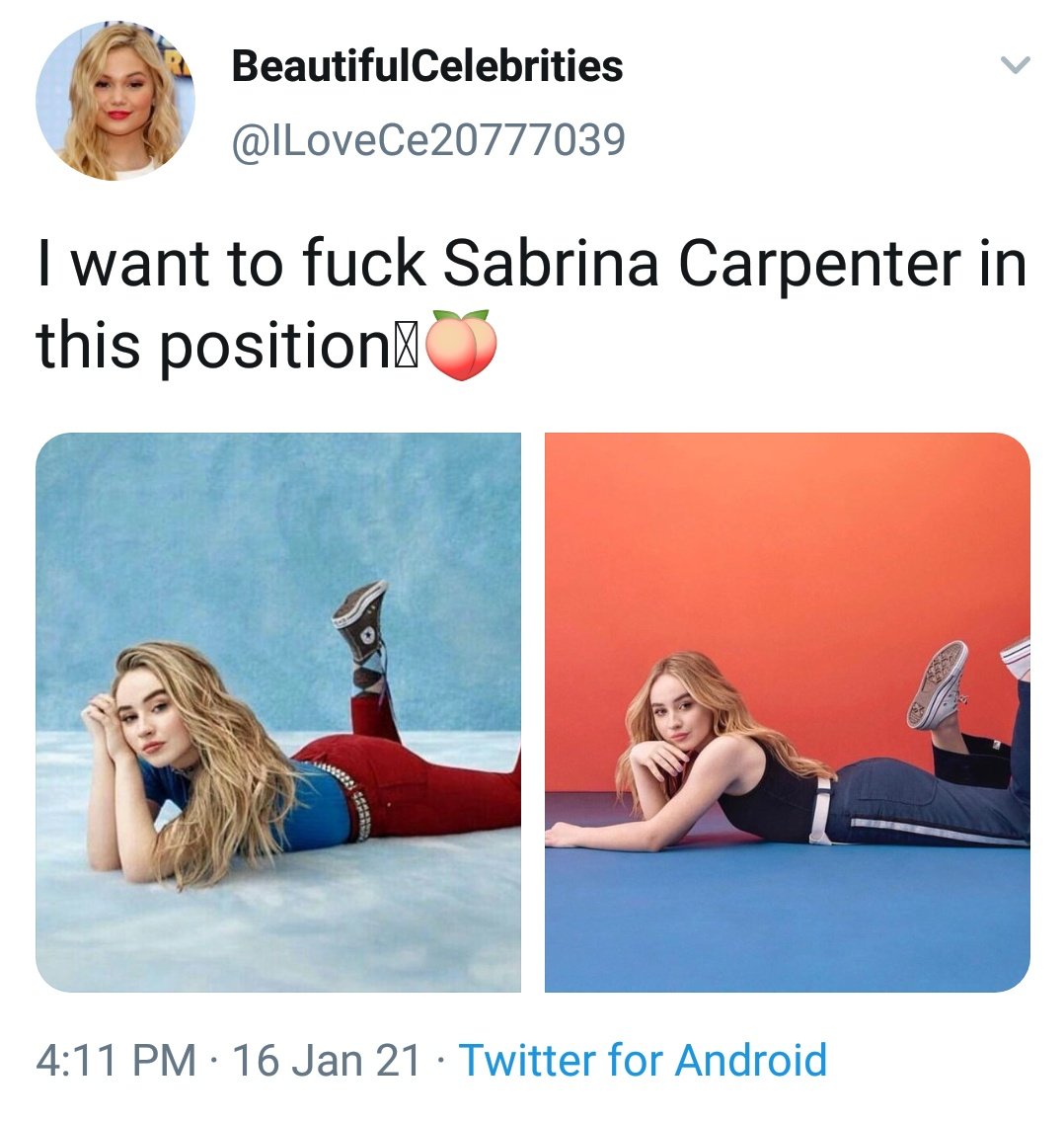 protectsabrina's tweet photo. Report this account for sexualization. The whole account is about this type of posts

DONT INTERACT 
🔗https://t.co/G2aGkyPm0t https://t.co/YSumidmKoA