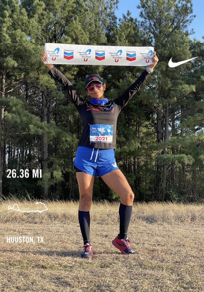 pipis_mtz's tweet photo. Otro reto cumplido @HoustonMarathon ππ»ππ»π
#2021goals #runHOUtogether #texas_runners #26point2 #houstonrunner #LoveRunSmile #YoElegiCorrer #CorreViveSiemte https://t.co/8cs8mejzHM