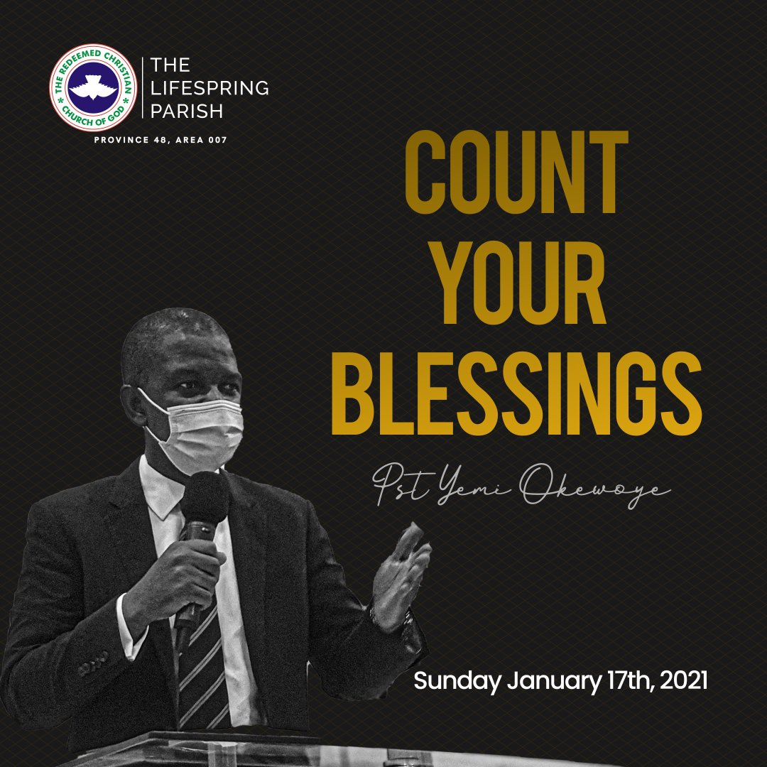 The_Lifespring's tweet photo. Missed today's sermon?
Want to explore more on the benefits of gratitude?

Learn the reasons God has given us to thank Him and many more by listening to *"Count Your Blessings"* by Pastor Yemi Okewoye.

https://t.co/QE8PcL9HbH

God bless you as you listen and share. https://t.co/PcGyGWE4IU