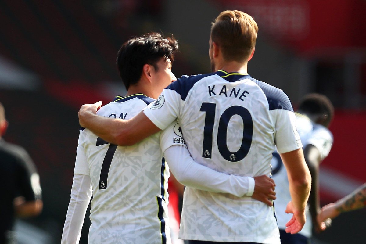 Harry Kane and Heung-min Son have had quite a good first half of the Premier League season:

Heung-min Son:

🏟 18 games
⚽ 12 goals
🎯 6 assists

Harry Kane:

🏟 18 games
⚽ 12 goals
🎯 11 assists