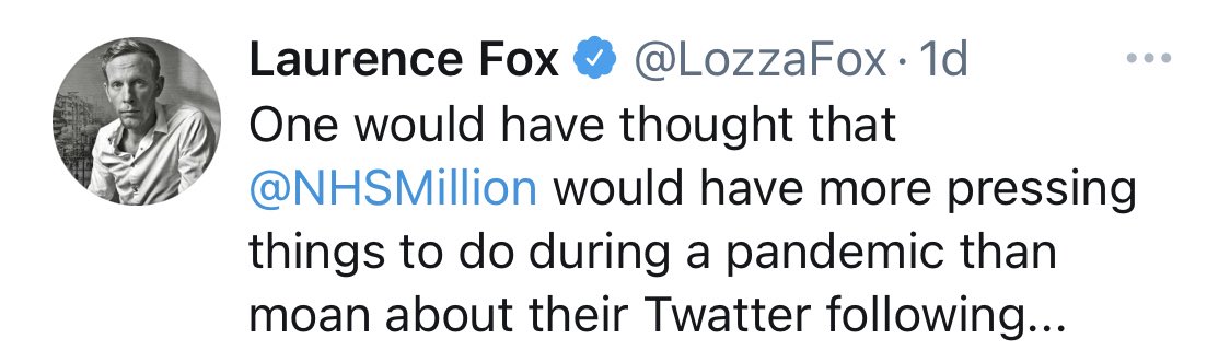 We wouldn’t have to worry about our Twitter following if there weren’t so many dangerous individuals on Twitter that we have to correct.

Please follow and RT if you think NHS staff should have a louder voice than people like this during a pandemic.