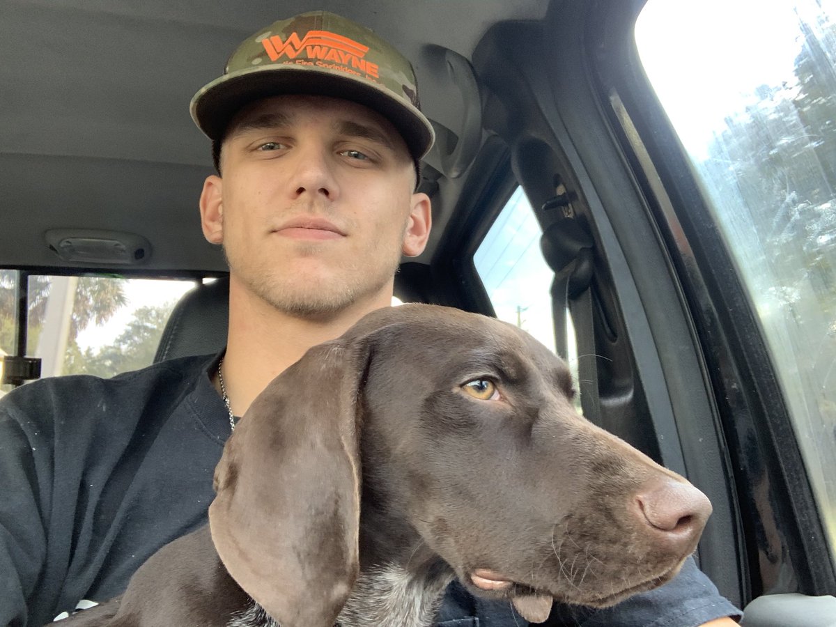 BryantHeston's tweet photo. Best buds (except when I have to get onto him then he gets mad at dad) https://t.co/9zTLVPaF0O