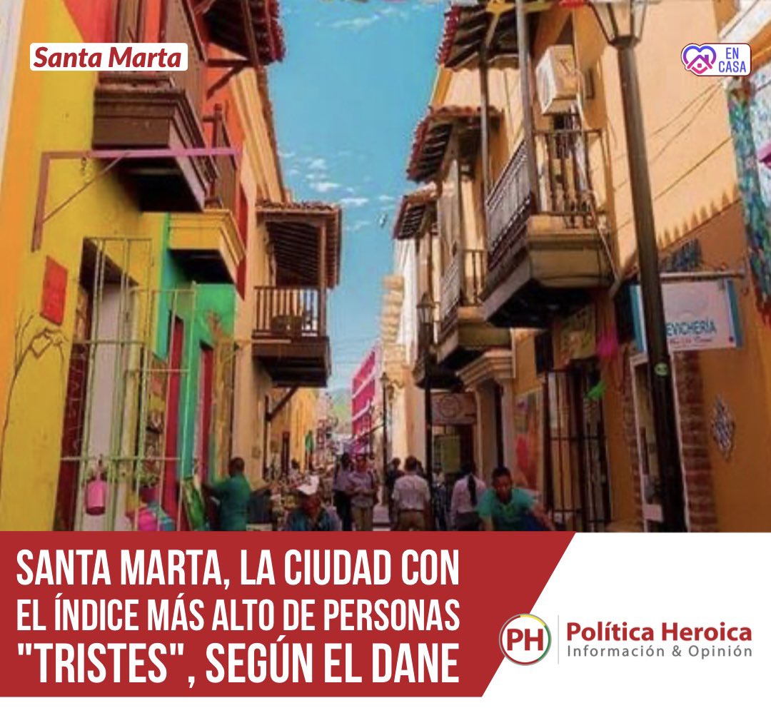 El pasado 13 de enero, día mundial de la lucha contra la depresión, el Dane publicó alarmantes cifras sobre la soledad y la tristeza sufrida por los colombianos en los últimos 8 días, teniendo en cuenta que los problemas de salud mental están tomando relevancia https://t.co/rzE1xAECub
