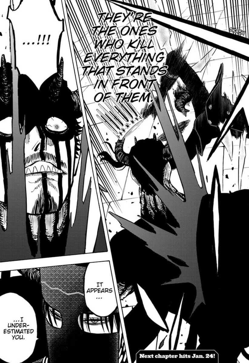  #BC278 Such a BORING and UNINTERESTING fight my god!!! Dante dialogue is so infuriating and poor, nothing happens in the fight to spice things up. It’s like nothing in this series holds weight and it’s starting piss me off. I’m trying my hardest not to rate it even lower