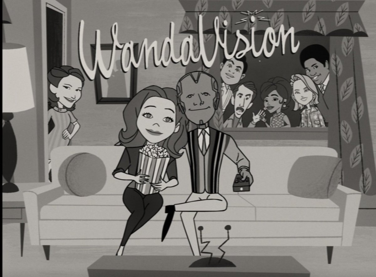 SPOILERS AHEAD. If you’re not familiar with the overall premise of Wandavision, it takes place post Endgame & each episode will visit a new era in TV. So far episode 1 was influenced by the 50’s and The Dick Van Dyke Show/I Love Lucy. Episode 2 was influenced by Bewitched.