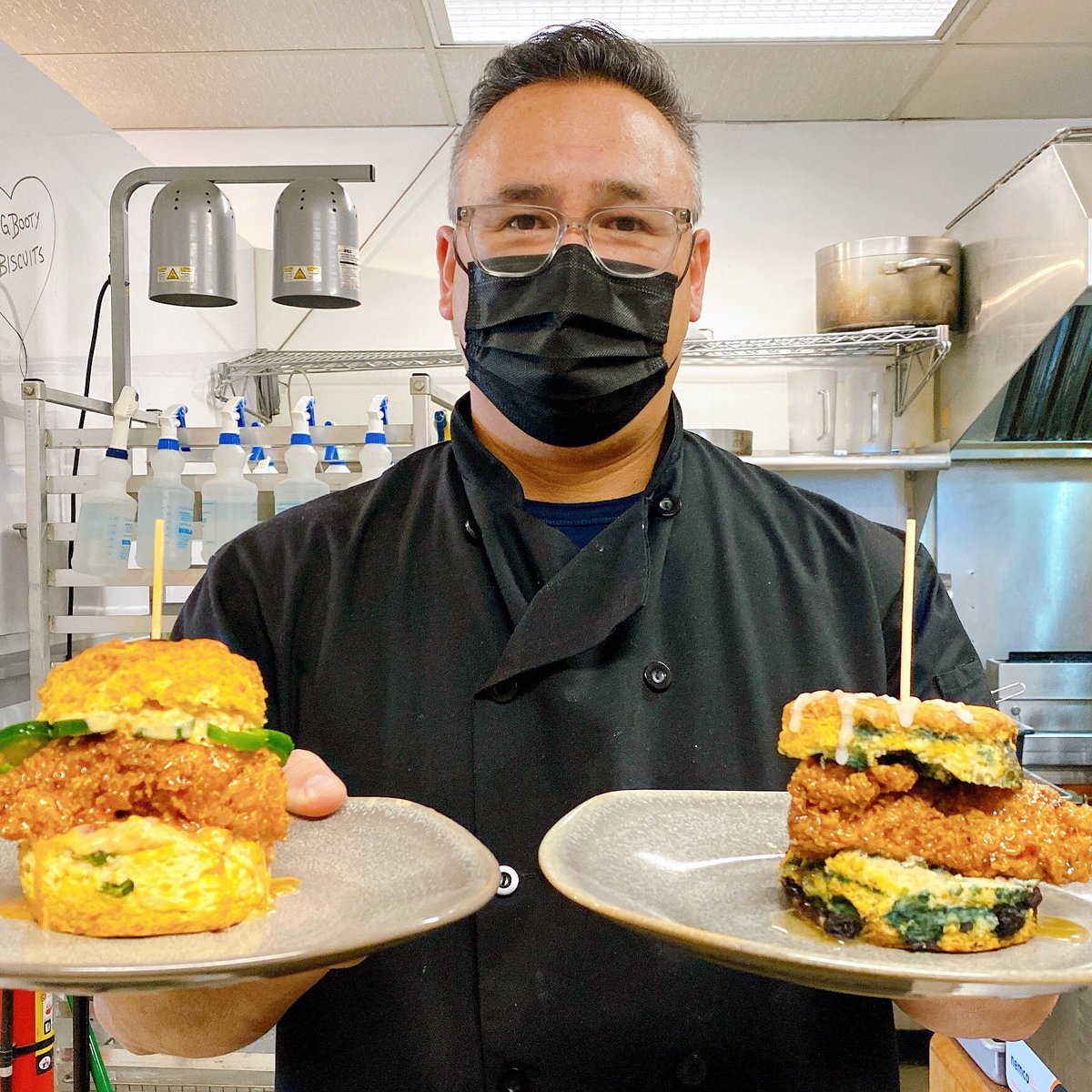 Testing &amp; tasting new recipes is one of the best parts of my job!  Our new menu started yesterday and we are so happy with your feedback. A BIG thank you to everyone that came out. 😍
#BetterInABiscuit
chewiesbiscuitco.com