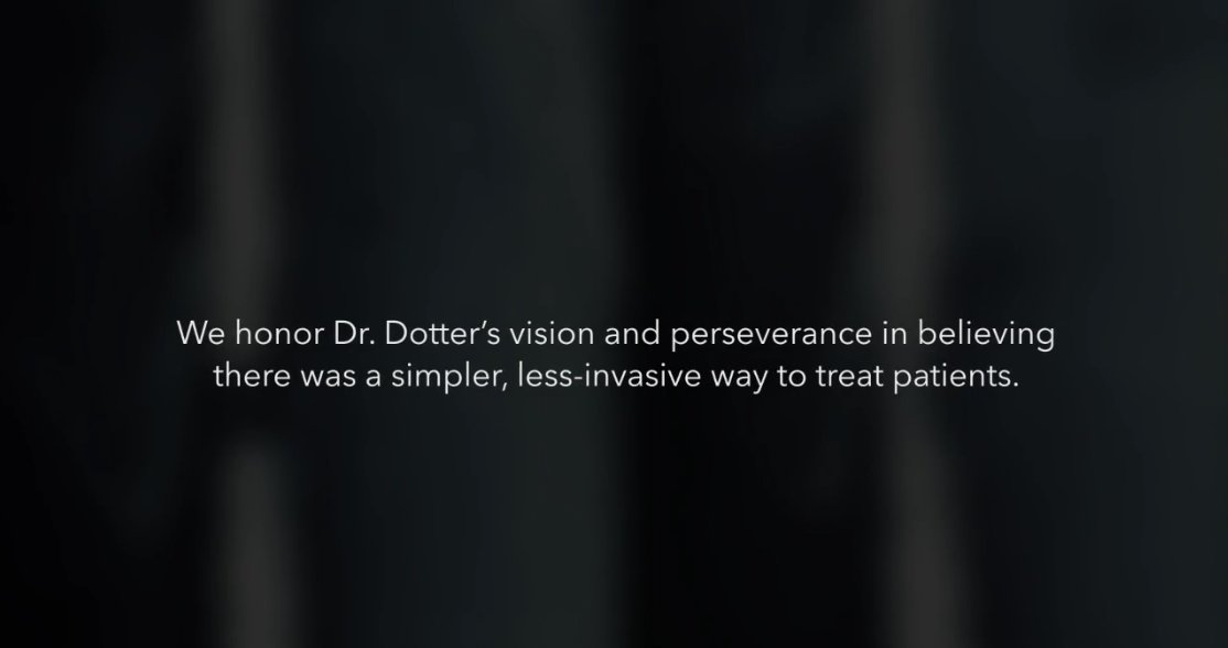 CookMedical's tweet image. 57 years ago, Interventional Radiologist Dr. Charles Dotter performed the first angioplasty. Dr. Dotter used a wire guide and coaxial catheter pair to dilate a clogged leg artery in an 82-year-old woman with leg pain and an infected foot. #dottering bit.ly/3oR3Zz7