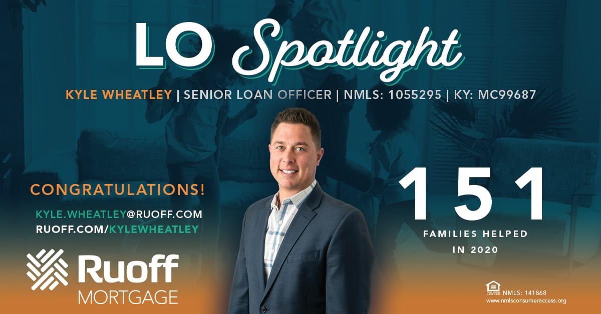 RuoffLouisville's tweet photo. Congrats!Kyle Wheatley helped 151 families finance mortgages in ‘20! Kyle was the #1 LO for Ruoff in the Lou. Branch and in the state of KY in ‘20. Kyle is licensed in KY, IN & TN- call him at 502.644.2285 kyle.wheatley@ruoff.com
#1Ruoff #RuoffRocks #BluegrassRuoff https://t.co/8WAhetd4vl