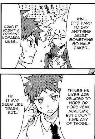 komahina in the sdr2 anthology is truly something else 