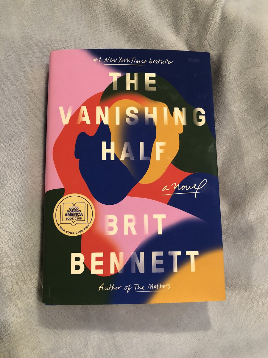 Book 4! The Vanishing Half - such a good read! I adore stories about generations of families and this one was so complex and sad and fulfilling all at once. And I’m obsessed with the cover art.