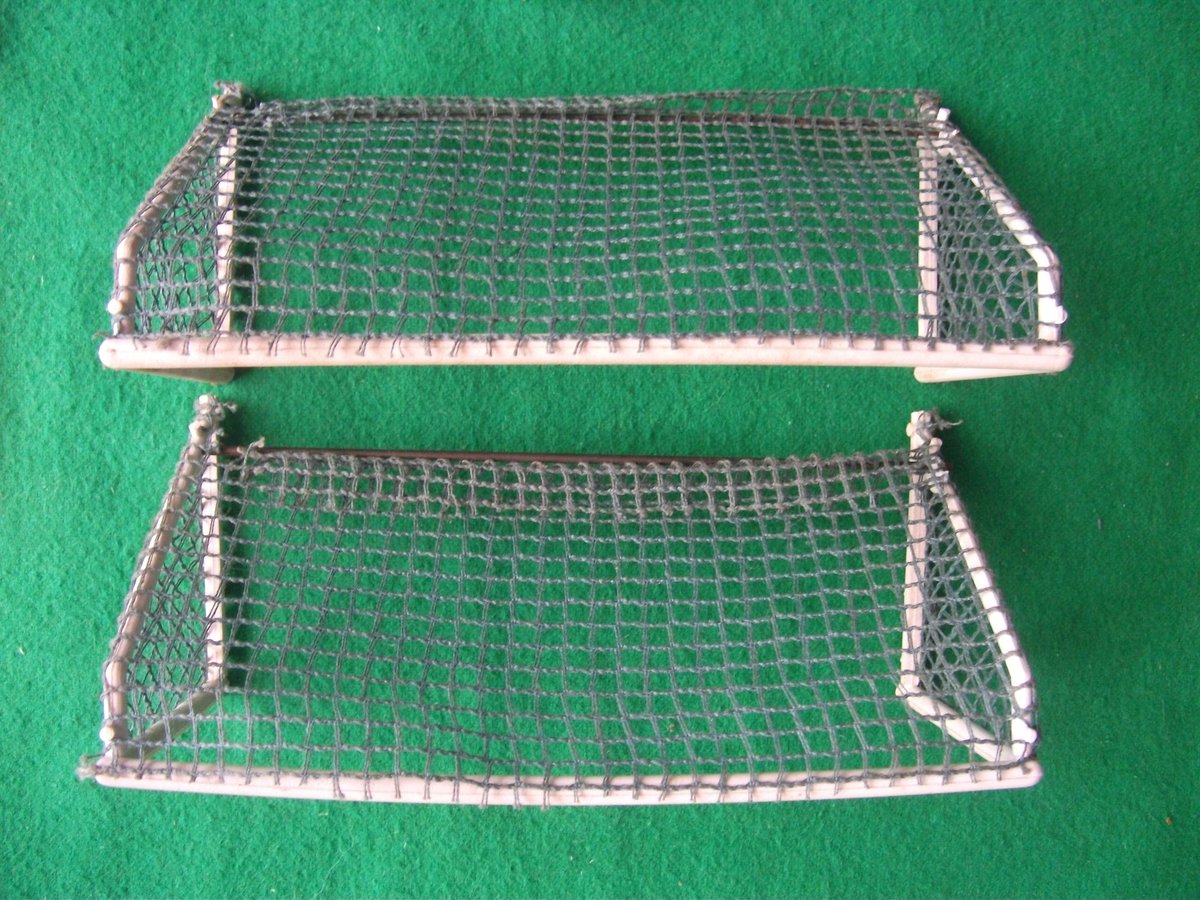 Newfooty goals  , I'm going to say it(!), they are better than Subbuteo goals  