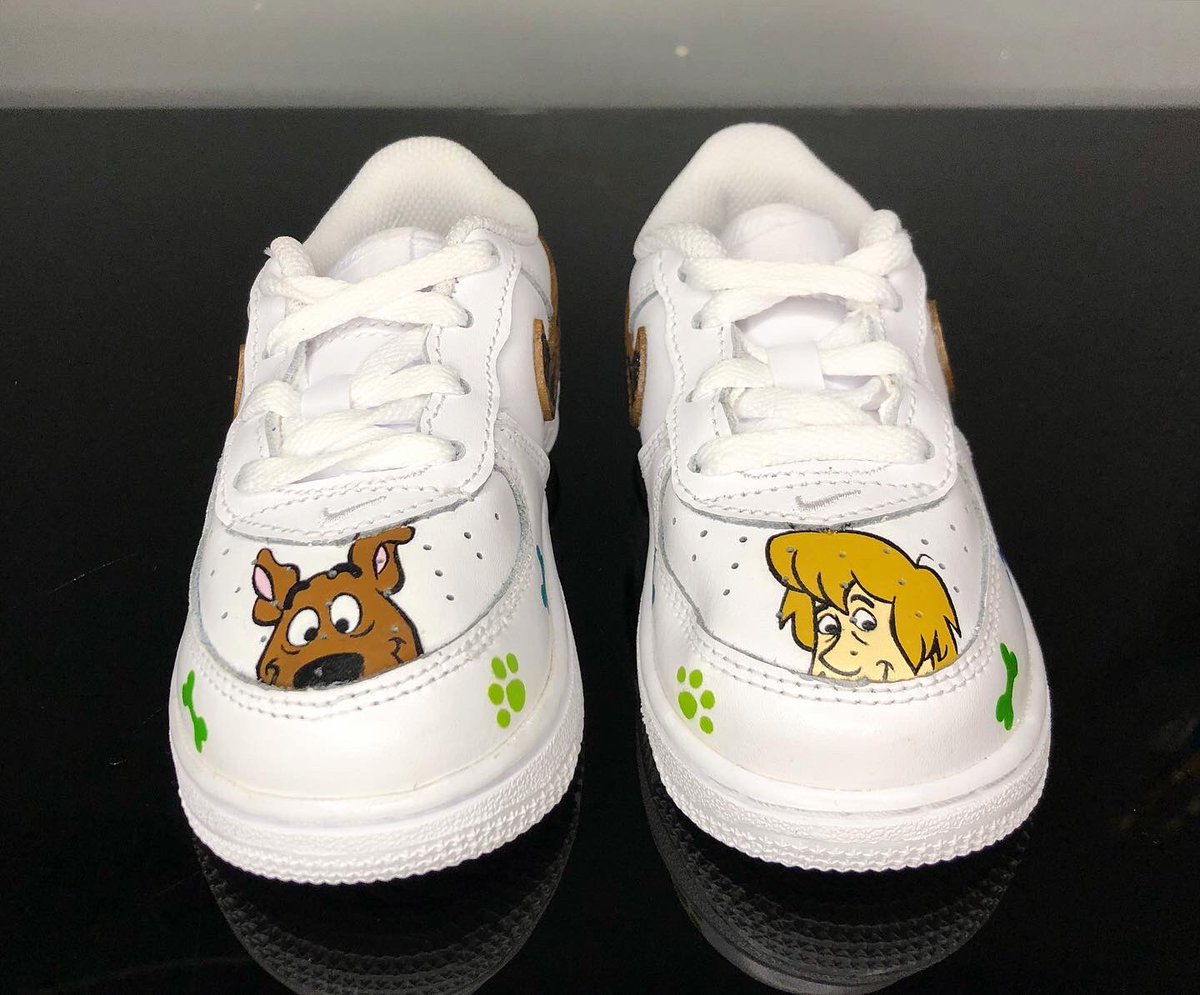 custom scooby doo air force 1