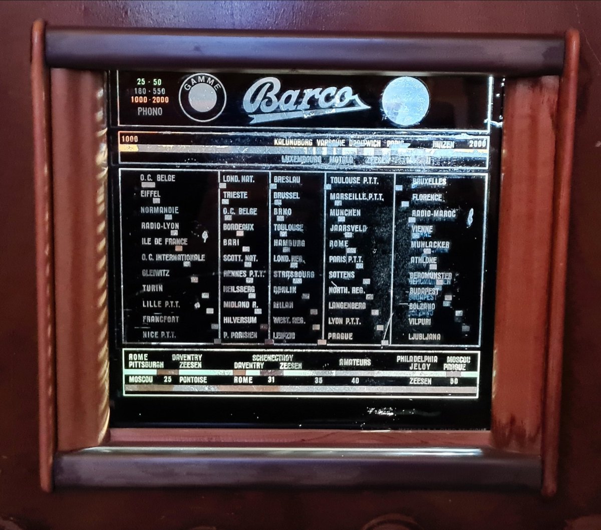 Ribstick's tweet photo. What a shame some people ruin such rare radios to transform them into a bar. 😥
Barco Mistral, anno 1938.. let's hope I can make it complete again one day.. https://t.co/jcB9eqlh80