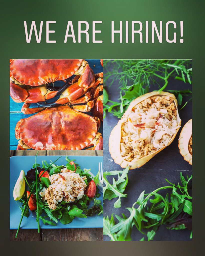Dorset Shellfish (@dorsetshellfish) on Twitter photo We are looking for somebody to work with us part time; 2-3 mornings a week with potential for hours increasing, with experience in crab picking & working within a busy kitchen.
Email your CV to
info@dorset-shellfish.co.uk
#dorset #seafood #fishmonger We are looking for somebody to work with us part time; 2-3 mornings a week with potential for hours increasing, with experience in crab picking & working within a busy kitchen.
Email your CV to
info@dorset-shellfish.co.uk
#dorset #seafood #fishmonger