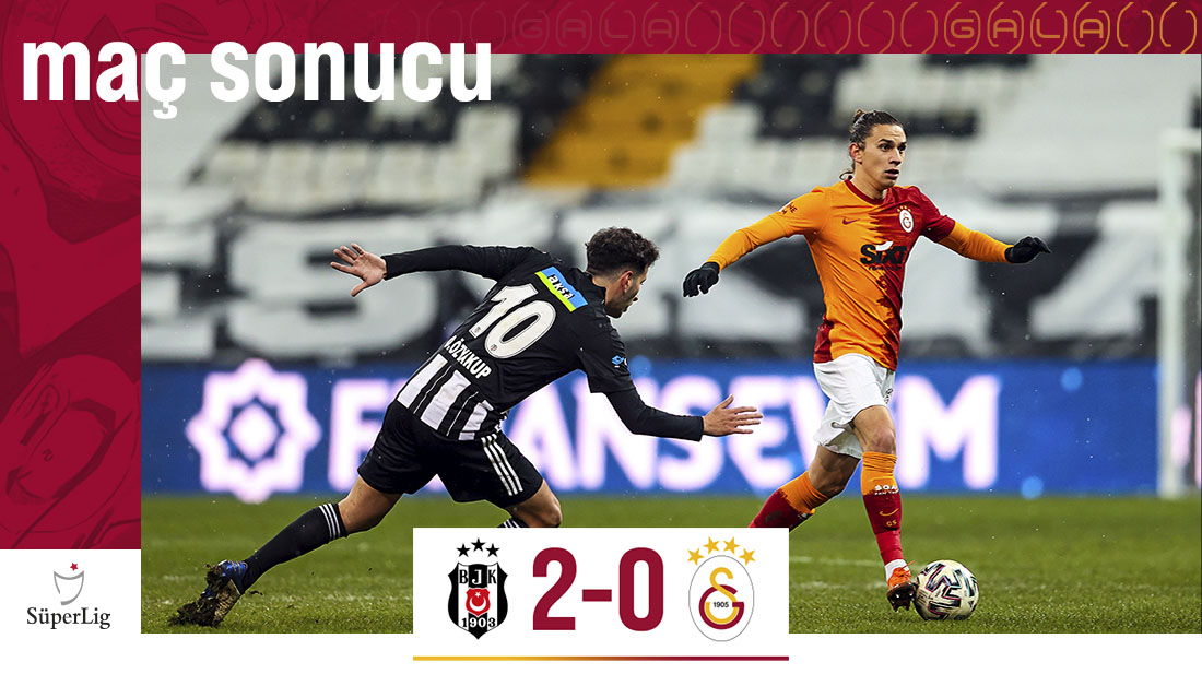 Beşiktaş 3 - 0 Galatasaray, Maç Özeti