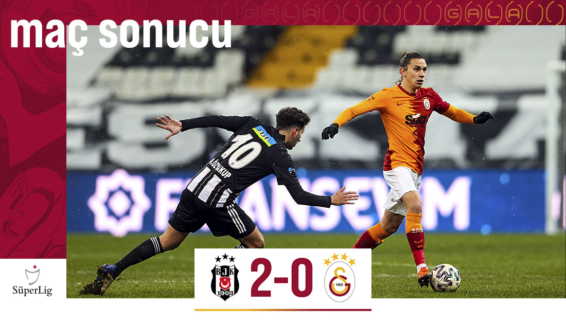 Galatasaray 2 - 1 Beşiktaş, Maç Özeti