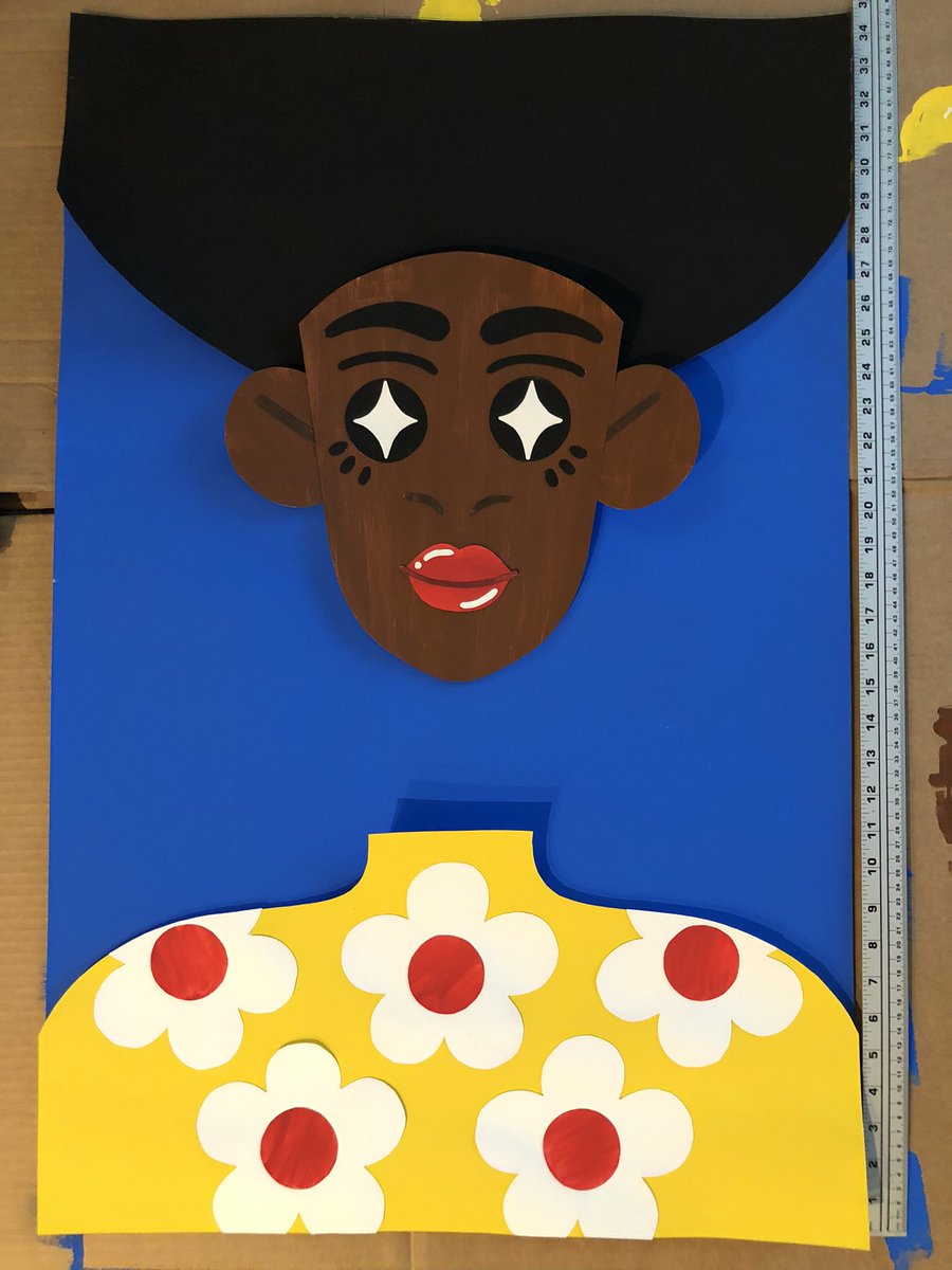 ANYWAY! It felt good to take a concept for MYSELF from start to finish &amp; just watch it blossom into something that far exceeded what I thought possible. It felt good to give myself an assignment and just do it (while I binged so much cartoons and Fresh Prince) 
