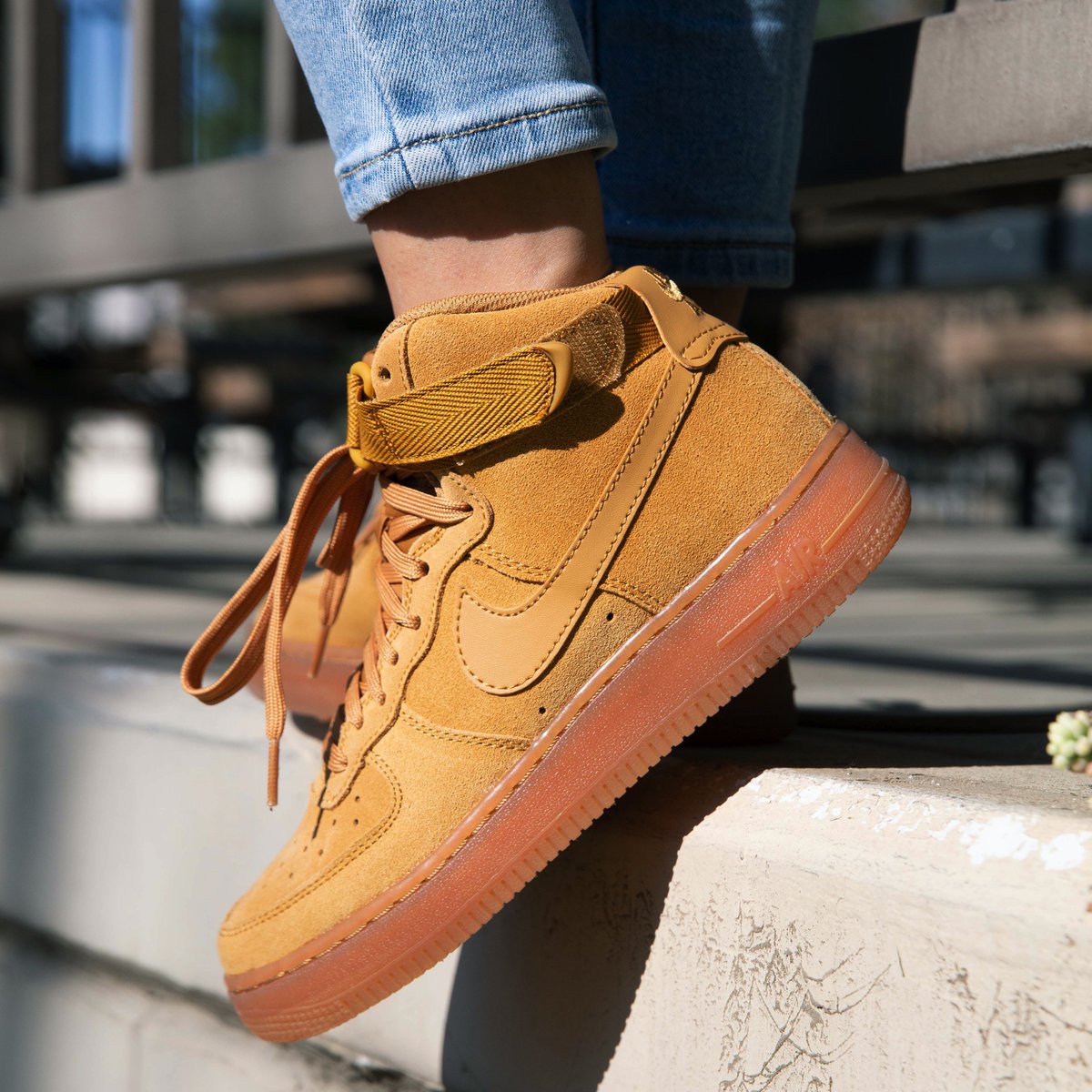 Shiekh.com on X: Wheat vibes🌾🌾 The #Nike Air Force 1 High