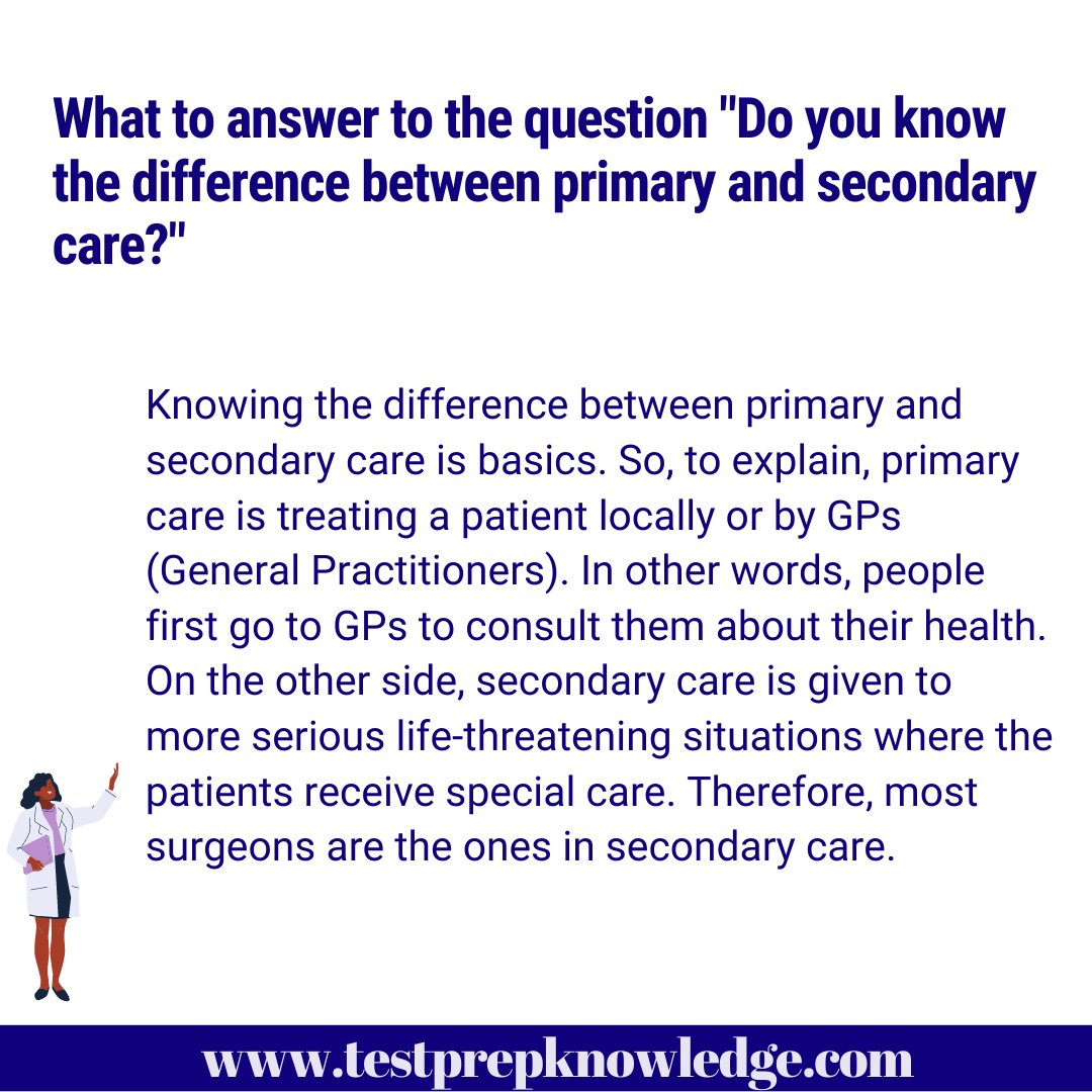 tprepknowledge's tweet image. A question that you might be asked in your med-school interview.  👇

Read our blog: testprepknowledge.com  👈

 #studentlife #learningfromhome #learningneverstops #studentlockdown #StudentLivesMatter #Students #medschool #nurse #doctor