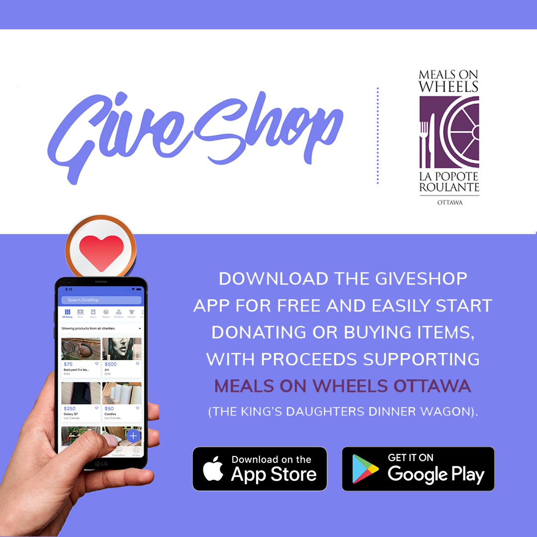 We partnered with <a href="/giveshopcanada/">GiveShop</a>, an app-based marketplace where you can donate &amp; buy gently used items with proceeds going to charitable causes like ours! Check out our marketplace and download the free app: bit.ly/2KrT1AM 
#WinWin #CharitableGiving #GiveShopItAway
