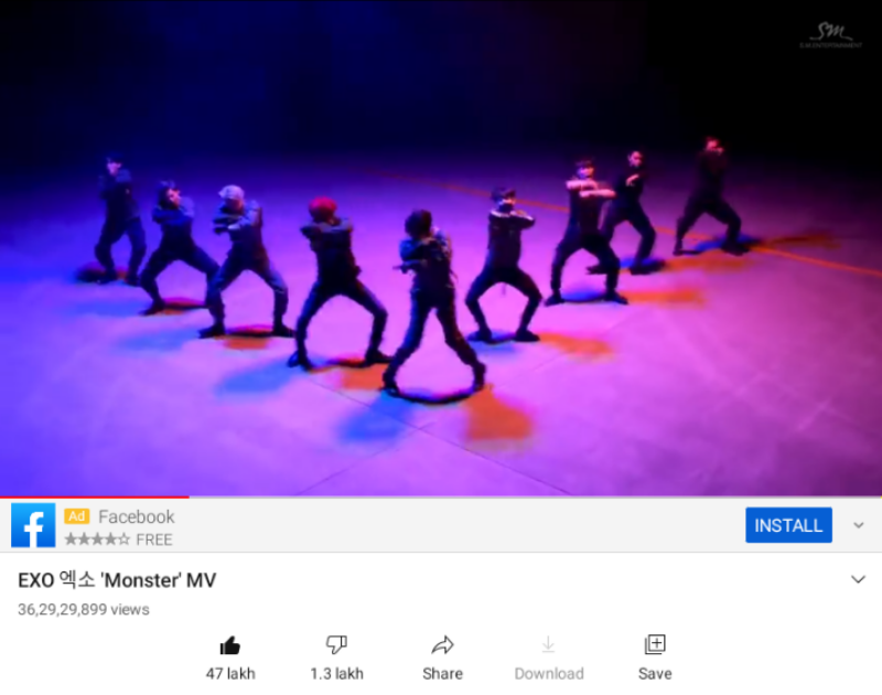 Osmosis_EXO's tweet photo. According to 7:10pm IST, #EXOMonster MV leading by 725,479 views❗
@weareoneEXO #EXO 
🗣️#TeamMonster  we need to move faster🗣️ https://t.co/AZVrhsBtNU
