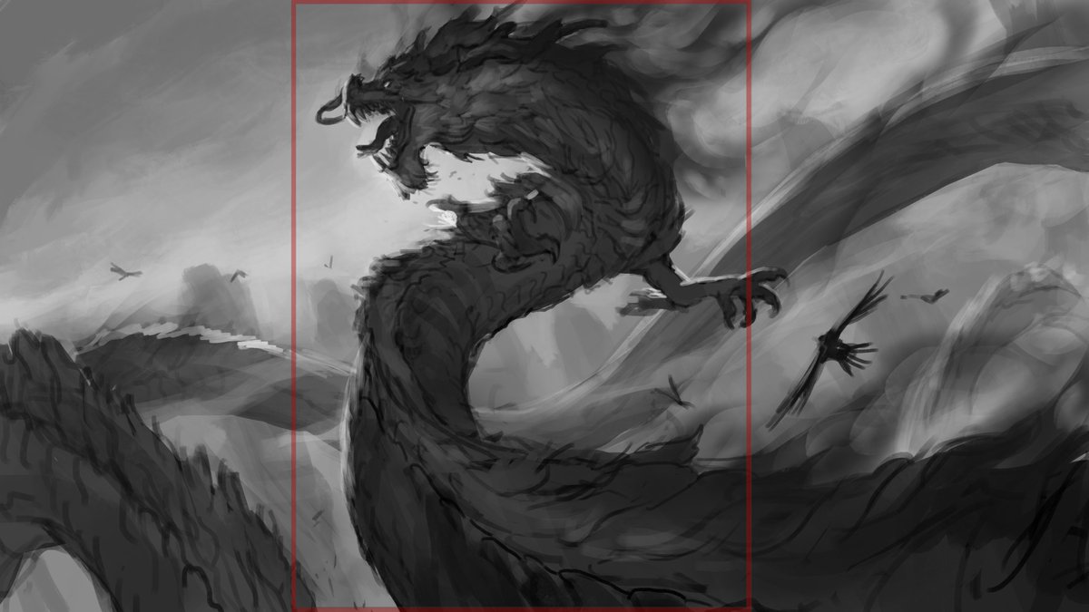 [SKETCHES] These are the sketches that I like the most.I went with a couple of different moods:intimidating, mysterious, and most of all, I tried to show thatthis god could bring calamity wherever he went. I decided to send them-