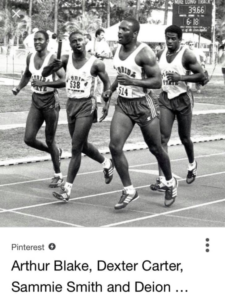 coachchaney96's tweet photo. FSU 4 X 1 @DeionSanders Dexter Carter, Sammy Smith, Arthur Blakeโผ๏ธ#toomuchspeed https://t.co/rQizgeGVvh