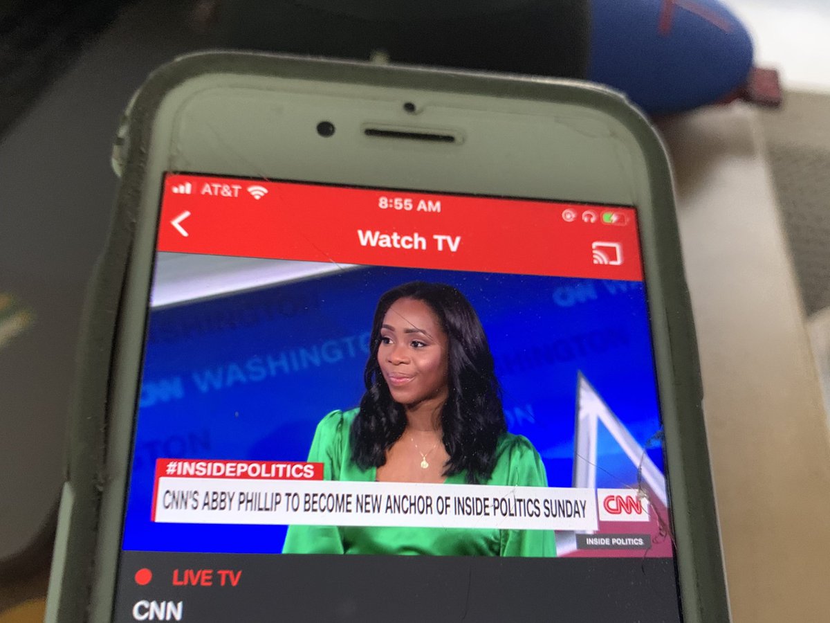 magsCNN's tweet photo. Love the passing the baton exchange this morning between @JohnKingCNN & @abbydphillip #CNNgo https://t.co/5peHly4xHQ