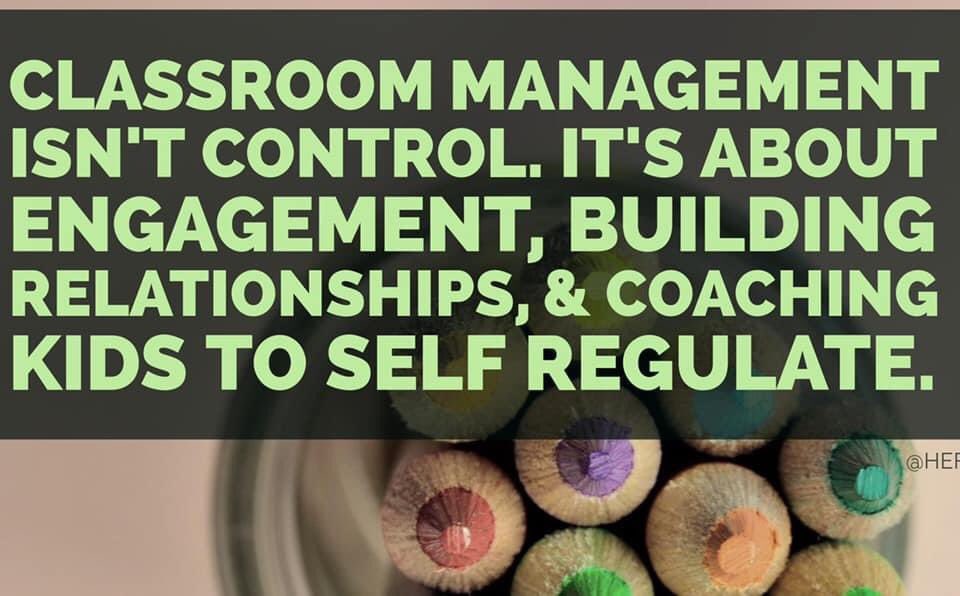 Once you have established a positive relationship with your student, everything else all falls into place. Trust the process! #sunchat