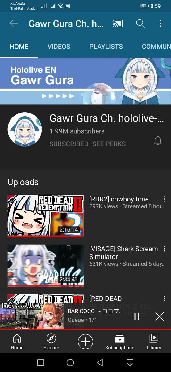 fred4rk's tweet photo. Small shark soon reaching 2 Million. @gawrgura #samechan #gawrgura https://t.co/dKunRocq0F