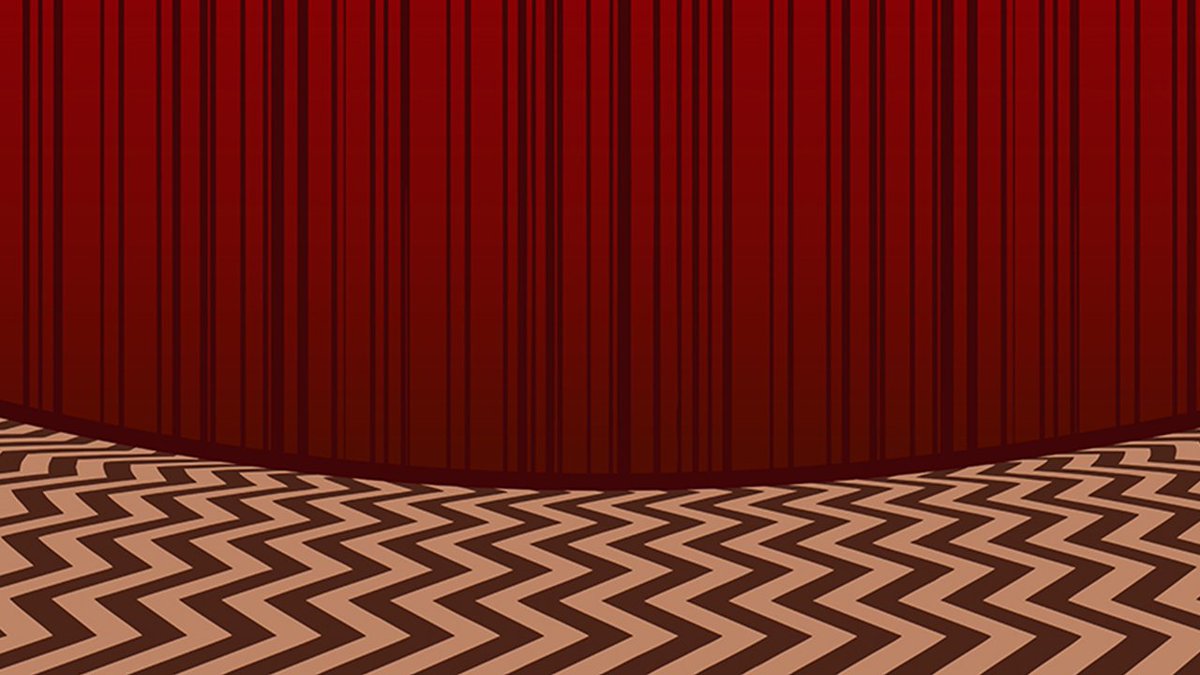 Shutterstock's tweet image. You finally run out of ironic Zoom backgrounds and are forced to repeat your photo of the Red Room from @SHO_TwinPeaks.
None of your younger coworkers get the reference. #Predict2021