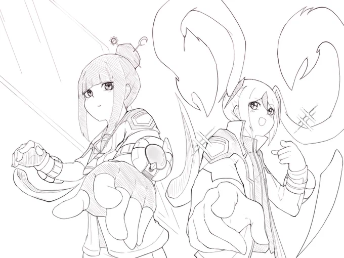 @diceda_kabe
ダブルソードアンドツインテール 