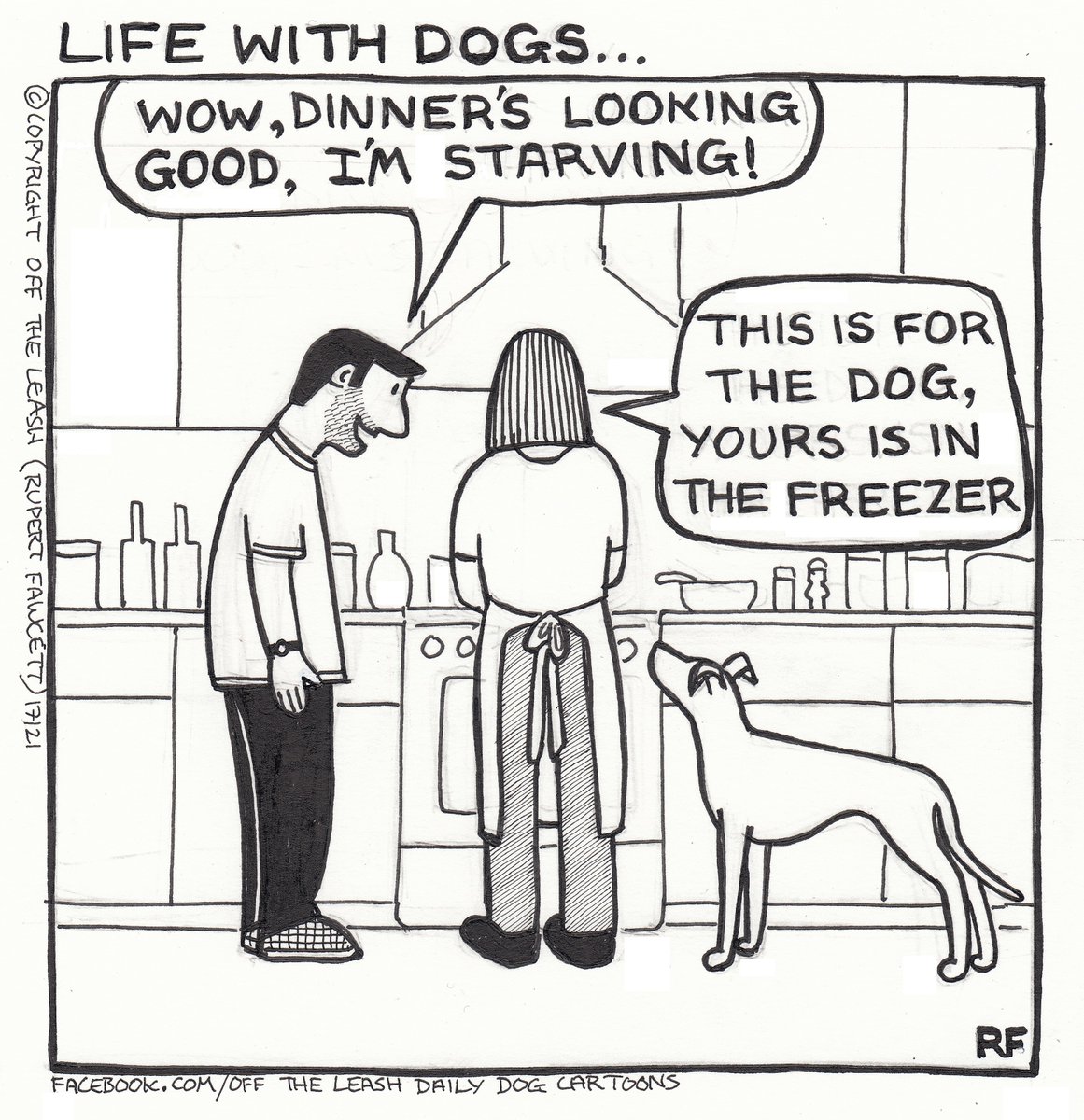 RupertFawcett's tweet image. Every Man Knows His Place...
#cookingforfamily #cookingfordogs #dogs #dogslife #dogsarefamily #dogsofinstagram #welovedogs #offtheleashdogcartoons #offtheleashcartoons #rupertfawcett #rupertfawcettcartoons #everymanknowshisplace #everymanknows