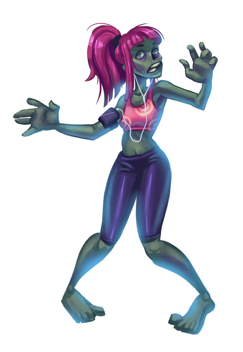 MinimDev's tweet photo. It's me as a Zombie for the #DBchallenge!
#art #characterdesign #character #zombies #conceptart https://t.co/BT7H48dM2Q
